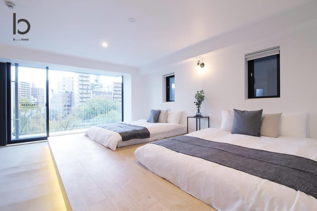 Bhotel Heiwaodori 201 - New Apt In Famous Hiroshima Dori Max 6P エクステリア 写真